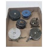 6 Vintage Fly Fishing Reels