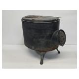 Small Early Tin Wood Stove