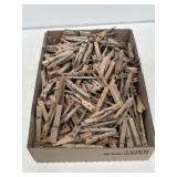 100's of Primitive Wooden Clothespins