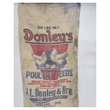 Donley's Poultry Feeds Canvas Bag