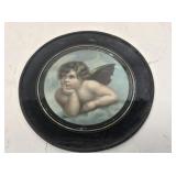 Early Victorian Glass Flue Cover