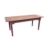 Nice Early Harvest Table with Old Red Paint