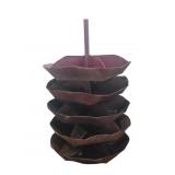 5 Tier Frick-Gallagher Metal Revolving Nail Bin