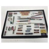 Early Advertising Pencils and Leads with Display