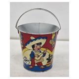 Vintage Metal Child's Sand Pail