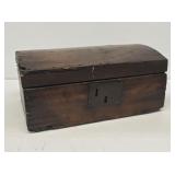 Primitive Wooden Lift Top Document Box