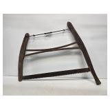 Primitive Wooden Buck Saw