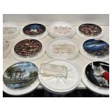 6 Danbury Mint Collector Plates