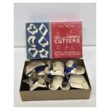 Metal Cookie Cutters with Original Box