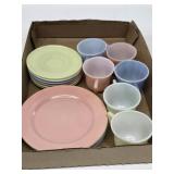 Vintage Colored Glass Child