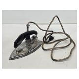 Vintage Durabilt Chrome Electric Iron