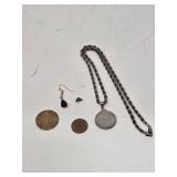 Assorted Jewelry & Coins