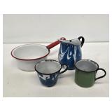 Primitive Miniature Graniteware Items