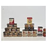 Assorted Metal Advertising Spice Tins