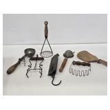 Primitive Antique Kitchen Items