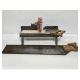 Early Stanley Miter Saw and Craftsman Miter Box