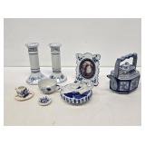 Blue & White China Items