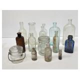 Early Glass Bottles & Jars