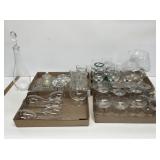 Vintage Clear Glassware