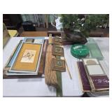 Assorted Picture Frames and Decor
