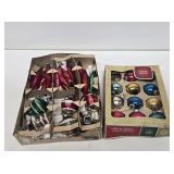 Vintage Glass Christmas Ornaments