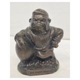 New Albany Bulldog Cast Metal Coin Bank