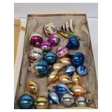 Vintage Glass Christmas Ornaments