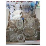 Vintage Clear Glassware