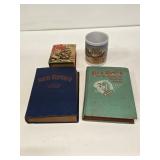 Red Ryder Western Books and Coffee Cup