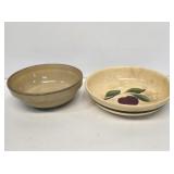 Watt Pottery and Stoneware Mixing Bowl