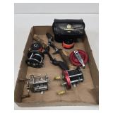 Vintage Baitcasting Fishing Reels and Accessories