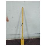 Primitive Painted Boat Oar with Bracket