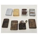 Vintage Zippo Lighters