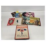 45 RPM Records & Early Monopoly Game