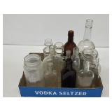 Early Glass Medicine & Liquor Bottles