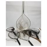 Vintage Fishing Dip Nets