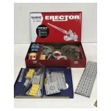 Vintage Gilbert Erector Set with Metal Case