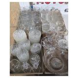 Vintage Clear Glassware