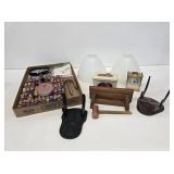 Vintage Lamp Shades & Collectibles