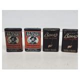 Briggs & Sir Walter Raleigh Pocket Tobacco Tins