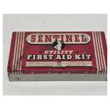 Sentinel First Aid Kit Advertising Tin