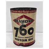 Diamond 760 Motor Oil 5 Quart Can