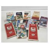 Early Gas & Oil Advertising Road Maps
