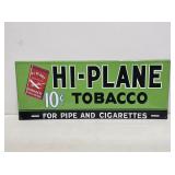 Hi-Plane Tobacco Embossed Metal Sign