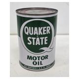 NOS Quaker State Motor Oil 1 Quart Can