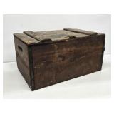 Early Knickerbocker Beer Wooden Bottle Crate