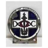 Early Doctor of Chiropractic Plate Topper