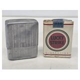 NOS Lucky Strike Cigarettes with Case