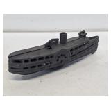 Early Cast Iron Steamboat Ship Toy