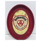 Ballantine Beer Advertising Serving Tray